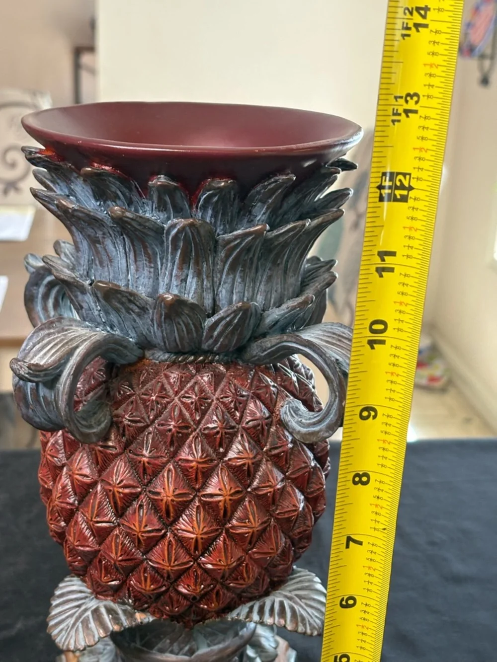 Pineapple Theme Decorative Vase - Picture 6 of 7